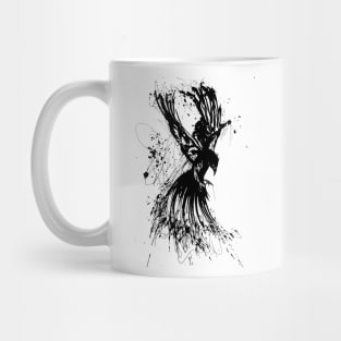 raven inc paint splashes Mug